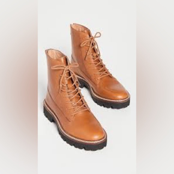 Madewell The Citywalk Tan Leather Women's Boots - Picture 1 of 12
